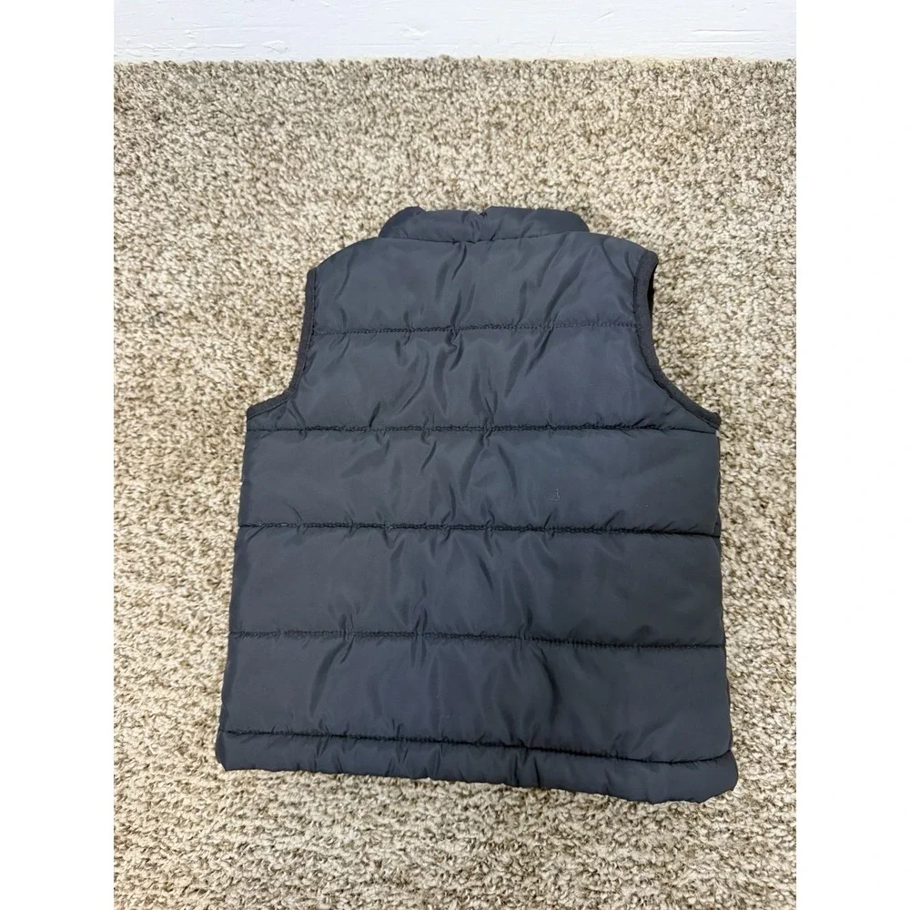 Nike Toddler Puffer Vest Black Fall‎ Outerwear Unisex Kids Size 12 Months